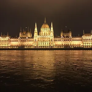 Downtown With Balcony & Optional Garage & Restaurant In The Building Budapest